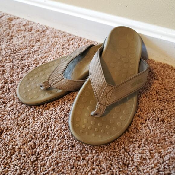 Vionic wave flip flops thong sandals unisex comfort shoe mens 8 womens 9 - Picture 1 of 8